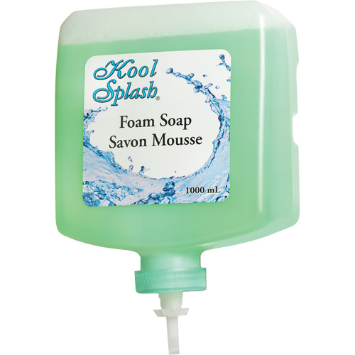 Savon apaisant &agrave; l'alo&egrave;s Kool Splash, Mousse, 1000 ml, Parfum&eacute; Distribution Élite MP