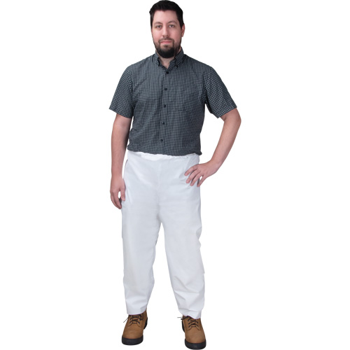 Disposable Pants, Microporous, Small, White Distribution Élite MP