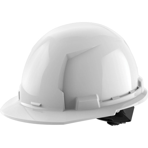 Casque de s&eacute;curit&eacute; &agrave; bordure avant, R&eacute;pond aux normes CSA type 1, Suspension Rochet, Non ventil&eacute; Distribution Élite MP