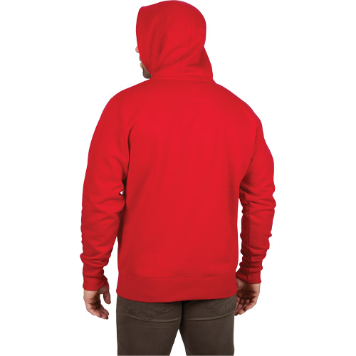 Chandail &agrave; capuchon lourd, Hommes, Petit, Rouge Distribution Élite MP