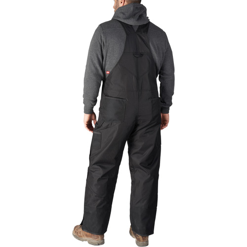 GridIron Short Length Zip-To-Thigh Bib Overall, Men's, 2X-Large, Black Distribution Élite MP