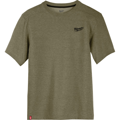 Hybrid Work Tee Shirt, Men's, Small, Green Distribution Élite MP