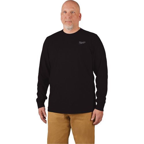 Hybrid Work Tee Shirt, Men's, Small, Black Distribution Élite MP