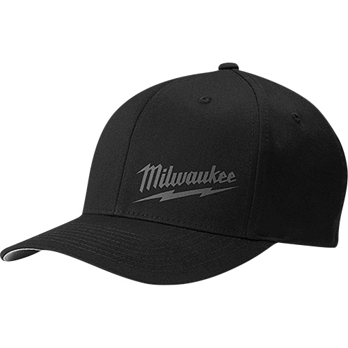Casquette ajust&eacute;e Flexfit - grand/t-grand, Noir, Poly-coton Distribution Élite MP