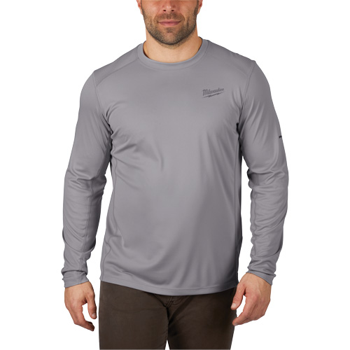 Chandail l&eacute;ger Workskin, Hommes, Petit, Gris Distribution Élite MP