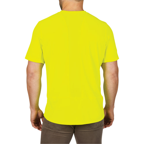Chandail l&eacute;ger &agrave; haute visibilit&eacute; Workskin, Hommes, Petit, Jaune Distribution Élite MP