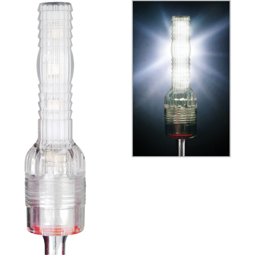 Tige de s&eacute;curit&eacute; de s&eacute;rie lourde avec lumi&egrave;re clignotante Safety Whip Distribution Élite MP