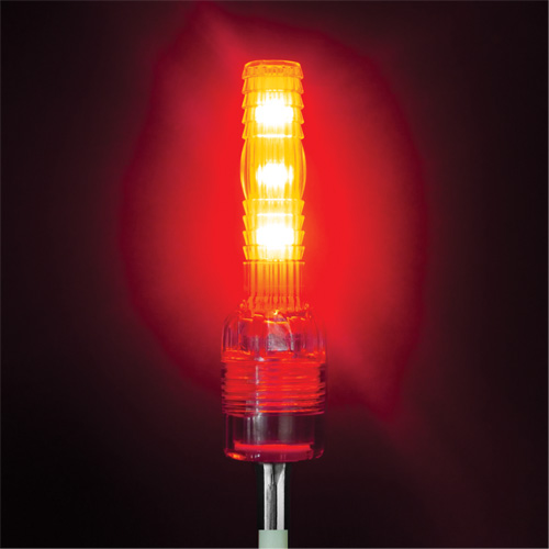 Tige de s&eacute;curit&eacute; avec lumi&egrave;re robuste Safety Whip Distribution Élite MP