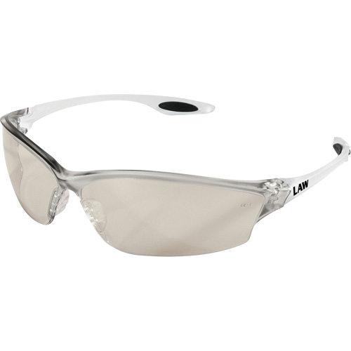 Law&reg; LW2 Series Safety Glasses, Clear/Indoor/Outdoor Lens, Anti-Scratch, ANSI Z87+/Meets/Exceeds CSA Z94.3 Distribution Élite MP