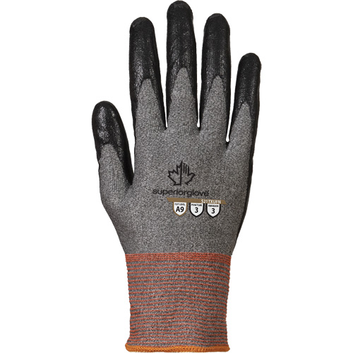 Gants enduits, Taille 5, Calibre 21, Rev&ecirc;tement Nitrile, Enveloppe en TenActiv, ASTM ANSI niveau A9 Distribution Élite MP