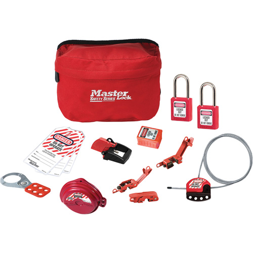 Standard Lockout Kit with Zenex Thermoplastic Locks, Electrical/Valve Kit, 14 Components Distribution Élite MP