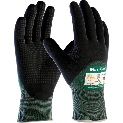 Gants r&eacute;sistant aux coupures ATG MaxiFlex Cut, Taille T-Grand, Calibre 15, Rev&ecirc;tement Nitrile, Enveloppe en Fil technique, ASTM ANSI niveau A2/EN 388 niveau 3/EN 388 niveau B Distribution Élite MP