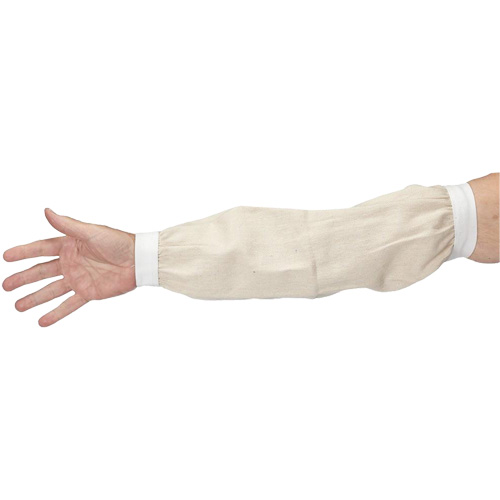 Sleeves, 18", Cotton, White Distribution Élite MP