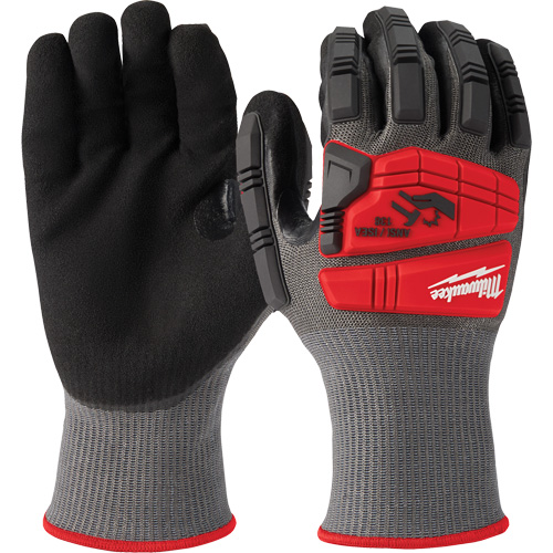 Gants r&eacute;sistants aux chocs et aux coupures, Taille T-Grand, Calibre 18, Rev&ecirc;tement Nitrile, ANSI/ISEA 105 niveau 5 Distribution Élite MP