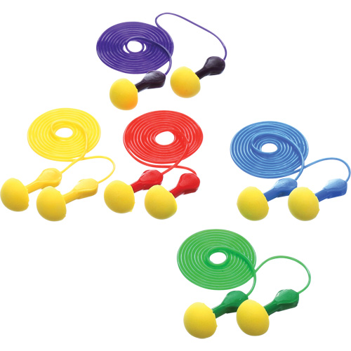 E-A-R Express Pod Plugs Earplugs, Corded, Bulk - Pillow Pack, 25 dB NRR, One-Size Distribution Élite MP