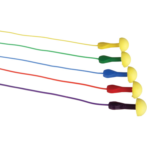 E-A-R Express Pod Plugs Earplugs, Corded, Bulk - Pillow Pack, 25 dB NRR, One-Size Distribution Élite MP