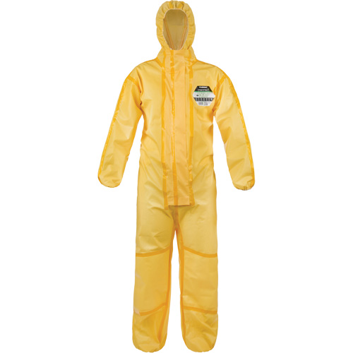ChemMax&reg; 1 Coveralls, Polyethylene/Polypropylene, Small, Yellow Distribution Élite MP