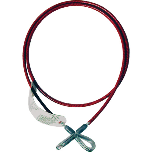 6' Anchorage Connector Cable, Sling, Temporary Use Distribution Élite MP