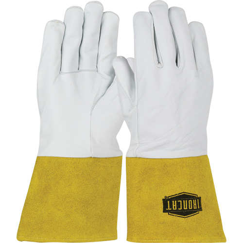 Gant TIG en cuir de premi&egrave;re qualit&eacute; Ironcat, Cuir fleur de chevreau, Taille Petit Distribution Élite MP