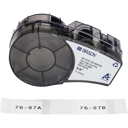 Aggressive Adhesive Multi-Purpose Labels with Ribbon, Black Distribution Élite MP