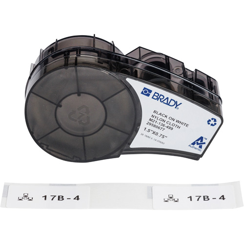 Aggressive Adhesive Multi-Purpose Labels with Ribbon, Black Distribution Élite MP