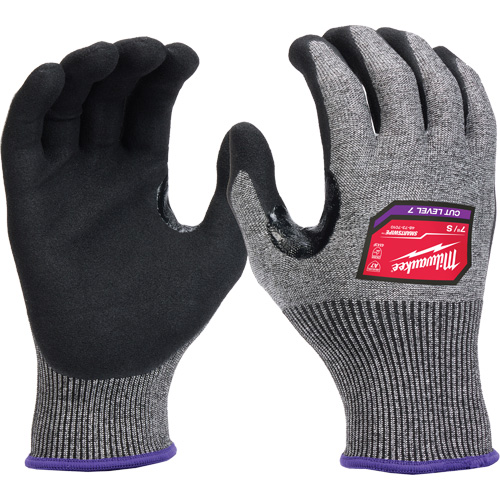 Gants enduits par trempage &agrave; dext&eacute;rit&eacute; &eacute;lev&eacute;e, Taille Petit, Calibre 18, Rev&ecirc;tement Nitrile, Enveloppe en Nylon/Poly&eacute;thyl&egrave;ne/Tungst&egrave;ne, ASTM ANSI niveau A7/EN 388 niveau 4 Distribution Élite MP