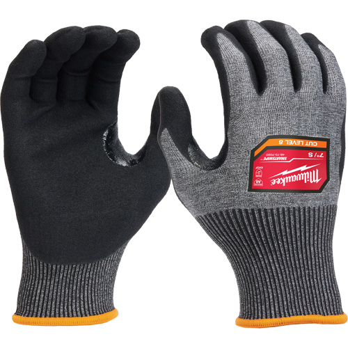 Gants enduits par trempage &agrave; dext&eacute;rit&eacute; &eacute;lev&eacute;e, Taille Petit, Calibre 18, Rev&ecirc;tement Nitrile, Enveloppe en Nylon/Poly&eacute;thyl&egrave;ne/Tungst&egrave;ne, ASTM ANSI niveau A8/EN 388 niveau F Distribution Élite MP