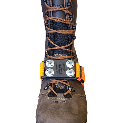 Crampon &agrave; glace anti&eacute;tincelles Midcleat, Acier au carbone, Traction Crampon, Taille unique Distribution Élite MP