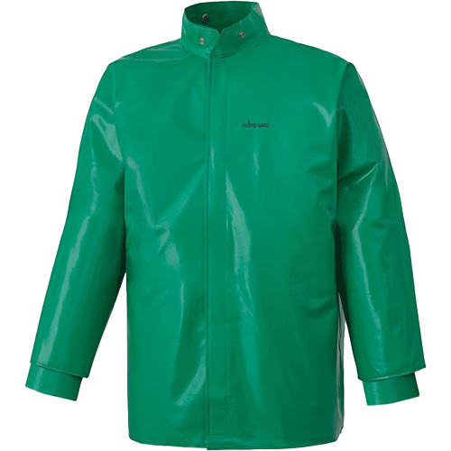 J43 380 Manteau CA-43 ignifuge et r&eacute;sistant aux produits chimiques et aux acides, Petit, Vert Distribution Élite MP