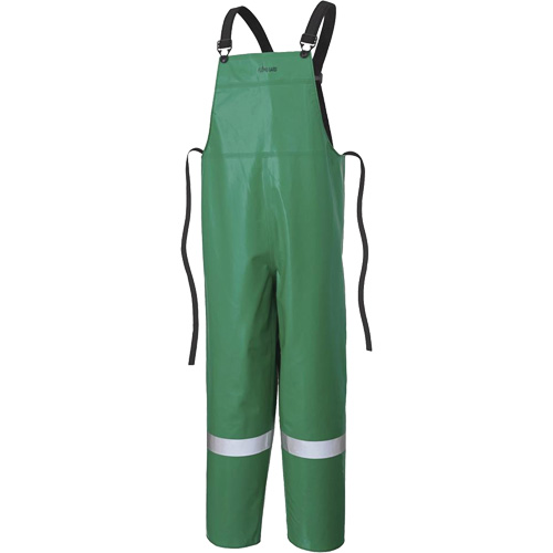P43 035 Salopette de s&eacute;curit&eacute; CA-43 ignifuge et r&eacute;sistante aux produits chimiques et aux acides, Petit, Vert Distribution Élite MP
