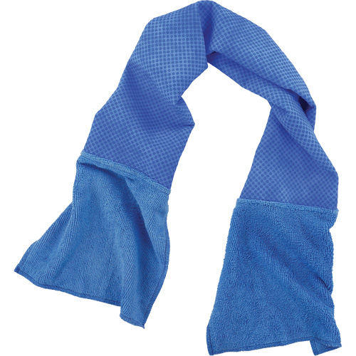 Serviette refroidissante et nettoyante d'usage multiple Chill-Its 6604, Bleu Distribution Élite MP
