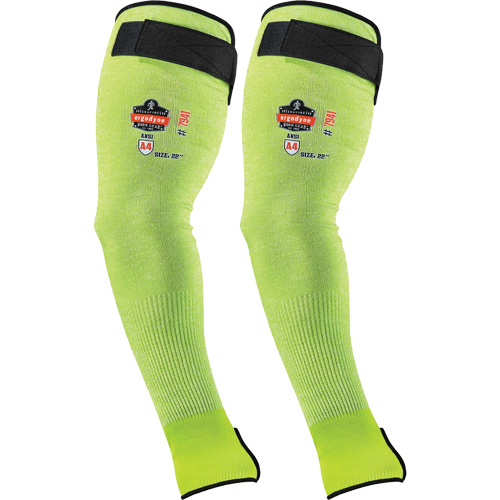 Manche de protection contre la coupe ProFlex 7941-PR, TenaLux, 18", ASTM ANSI niveau A4/EN 388 niveau D, Lime haute visibilit&eacute; Distribution Élite MP