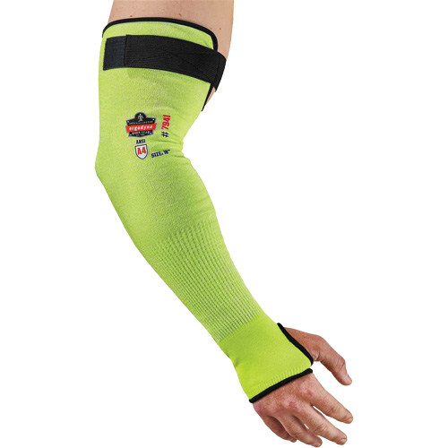 Manche de protection contre la coupe ProFlex 7941-PR, TenaLux, 18", ASTM ANSI niveau A4/EN 388 niveau D, Lime haute visibilit&eacute; Distribution Élite MP