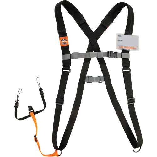Squids 3138 Padded Barcode Scanner Harness & Lanyard for Mobile Computers, Fixed Length, Loop Distribution Élite MP