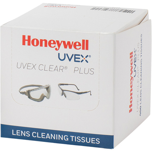 Serviette pour lentilles Uvex Clear Plus, 4,125" x 3,96" Distribution Élite MP