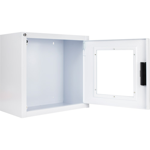 Grande armoire standard pour DEA avec alarme, Zoll AED Plus/Zoll AED 3/Cardio-Science/Physio-Control Pour, Non m&eacute;dical Distribution Élite MP