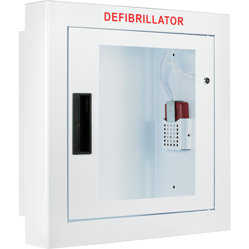 Grande armoire semi-encastr&eacute;e avec alarme, Zoll AED Plus/Zoll AED 3/Cardio-Science/Physio-Control Pour, Non m&eacute;dical Distribution Élite MP