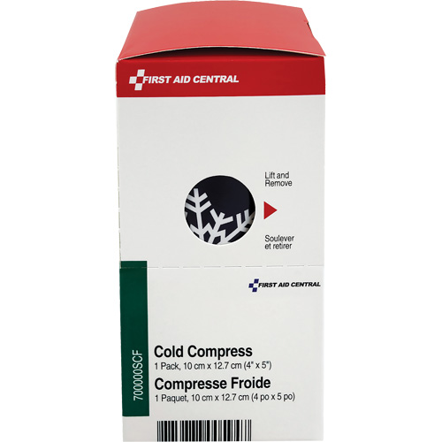 SmartCompliance&reg; Refill Instant Compress, Cold, Single Use, 4" x 5" Distribution Élite MP