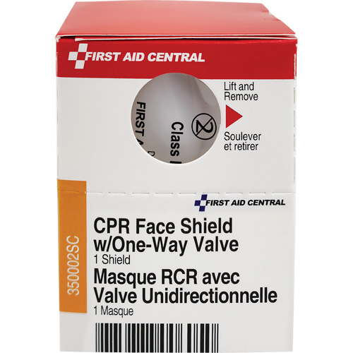 Recharge de visi&egrave;re RCR avec soupape unidirectionnelle SmartCompliance, Masque &agrave; usage unique, Classe 2 Distribution Élite MP