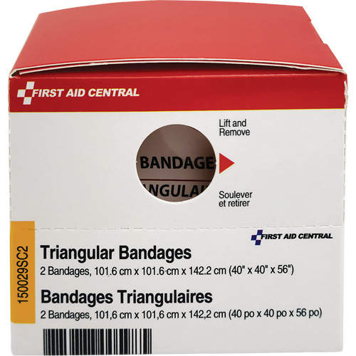 SmartCompliance&reg; Refill Triangular Bandages Distribution Élite MP