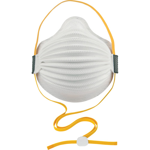 Respirateur AirWave jetable avec SmartStrap et garniture d'&eacute;tanch&eacute;it&eacute; int&eacute;grale en mousse, P95, Certifi&eacute; NIOSH, Moyen/grand Distribution Élite MP