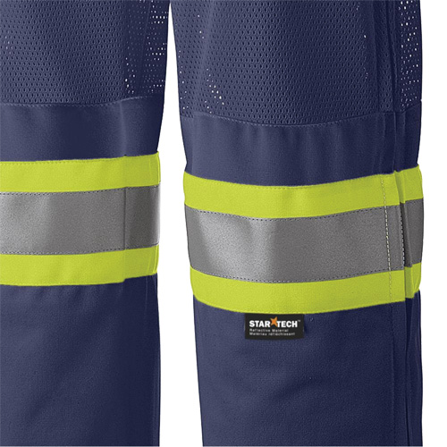 6003P Pantalon de s&eacute;curit&eacute; routi&egrave;re, Polyester, T-petit, Bleu marin Distribution Élite MP