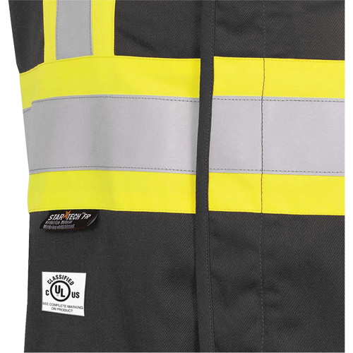 7729 FR-Tech&reg; Flame-Resistant Arc Safety Vest, Small, Black, 10 cal/cm² Distribution Élite MP