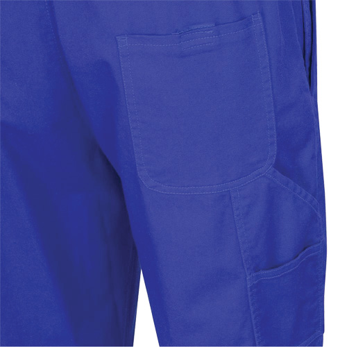 7714 FR-Tech&reg; Flame-Resistant Overalls, Small, Royal Blue Distribution Élite MP