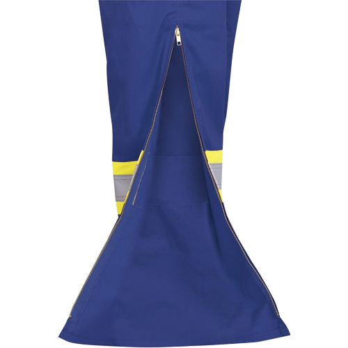 7706 FR-Tech&reg; Flame-Resistant Coverall with Leg Zippers, Size 36, Royal Blue, 9.7 cal/cm² Distribution Élite MP
