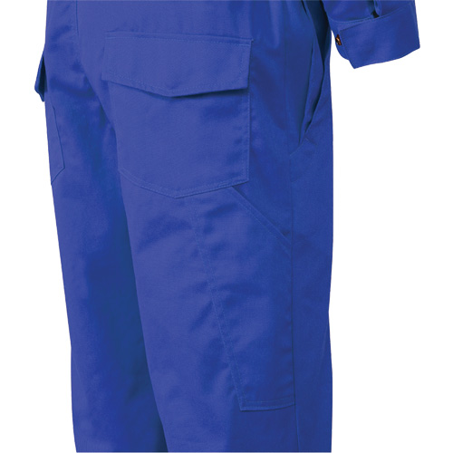 7706T FR-Tech&reg; Flame-Resistant Coverall with Leg Zippers, Size 40 (Tall), Royal Blue, 9.7 cal/cm² Distribution Élite MP