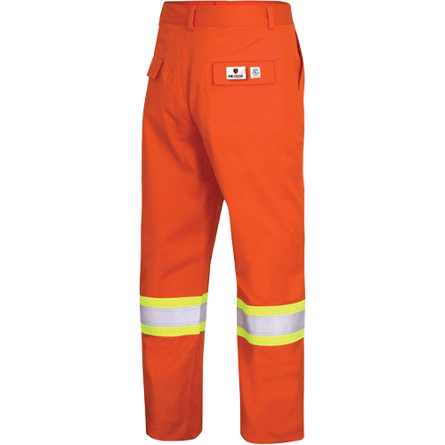 7763 Pantalon de s&eacute;curit&eacute; haute visibilit&eacute; r&eacute;sistant aux arcs &eacute;lectriques FR-Tech 88/12, 38, x 30, Orange haute visibilit&eacute;, 9,7 cal/cm² Distribution Élite MP