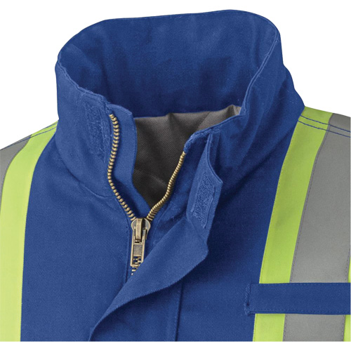 5523 Manteau de s&eacute;curit&eacute; ignifuge, Petit, Bleu royal, 58 cal/cm² Distribution Élite MP