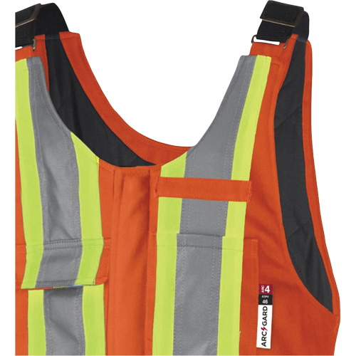 5534A Flame-Resistant Quilted Safety Overalls, Small, Orange Distribution Élite MP