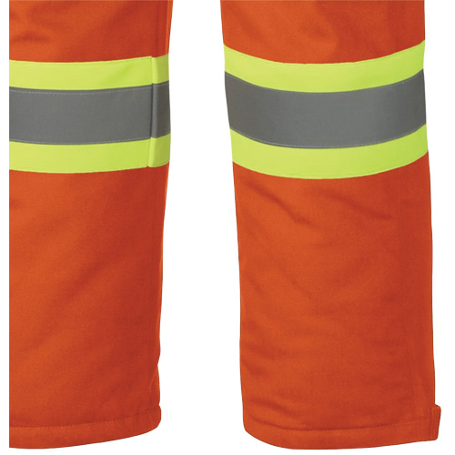 5534A Flame-Resistant Quilted Safety Overalls, Small, Orange Distribution Élite MP